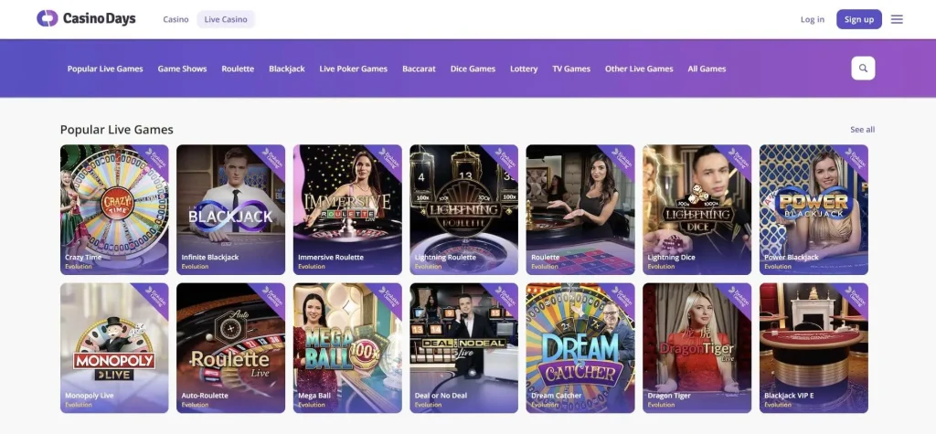 casino days app